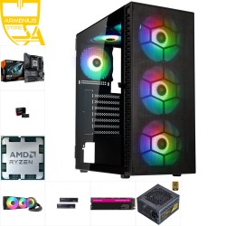 Custom Gaming PC - Ryzen 5 7600X | RX 9060 XT | 32GB DDR5 | 1TB NVMe — Armenius Store Cyprus