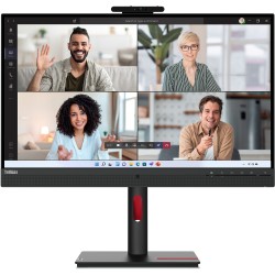 Lenovo ThinkVision T27hv-30 - 27in QHD (2560x1440) IPS, 75Hz 4ms, USB-C/DP/HDMI, Speakers, Pivot, Black