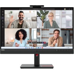 Lenovo ThinkVision T27hv-30 - 27in QHD (2560x1440) IPS, 75Hz 4ms, USB-C/DP/HDMI, Speakers, Pivot, Black