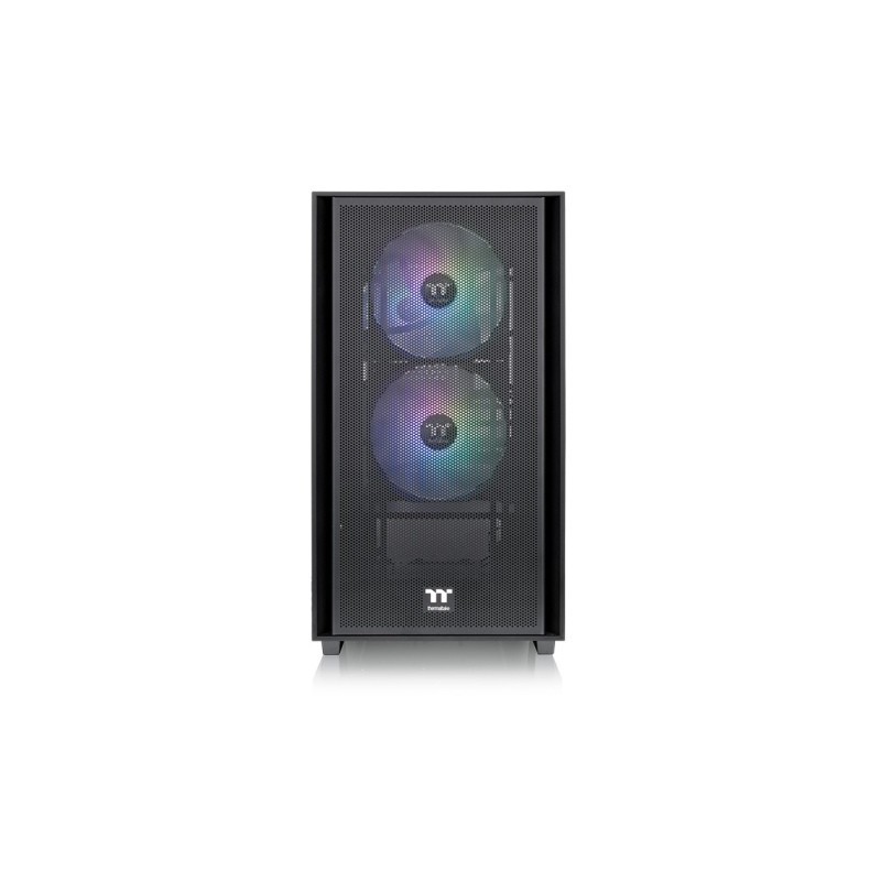 Thermaltake Versa H16 TG ARGB - Micro-ATX / Mini-ITX Case - Black, Tempered Glass, ARGB — Buy in Cyprus with Fast Delivery