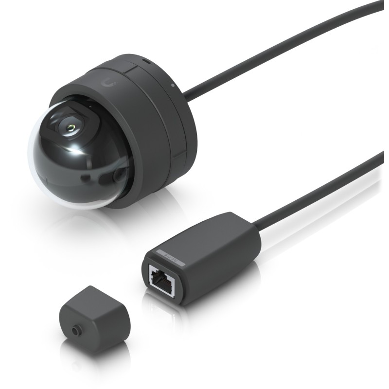Ubiquiti UVC-G5-Dome-Ultra - Black Dome Security Camera - 4MP (2688x1512), IR 20m, ARM Cortex-A7