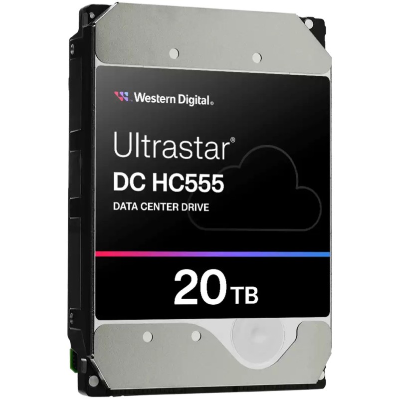 Western Digital Ultrastar DC HC555 20TB - 7200 RPM 512MB SATA III Enterprise HDD - WUH722020ALE6L4 (Bulk)