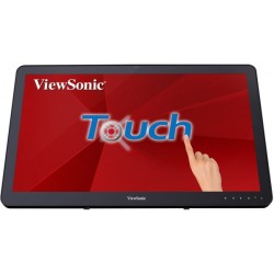 ViewSonic TD2430 - 24in FHD Touchscreen VA Monitor (1920x1080), 10-point Multi-Touch, HDMI/DP/VGA, Black