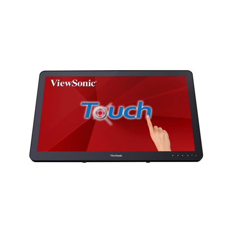 ViewSonic TD2430 - 24in FHD Touchscreen VA Monitor (1920x1080), 10-point Multi-Touch, HDMI/DP/VGA, Black