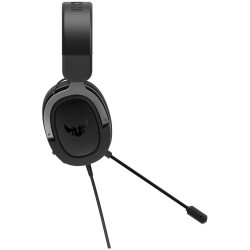 ASUS TUF Gaming H3 - Gun Metal (Black/Grey) - Wired 3.5mm, 50mm Drivers, Virtual 7.1 — Buy in Cyprus with Fast Delivery