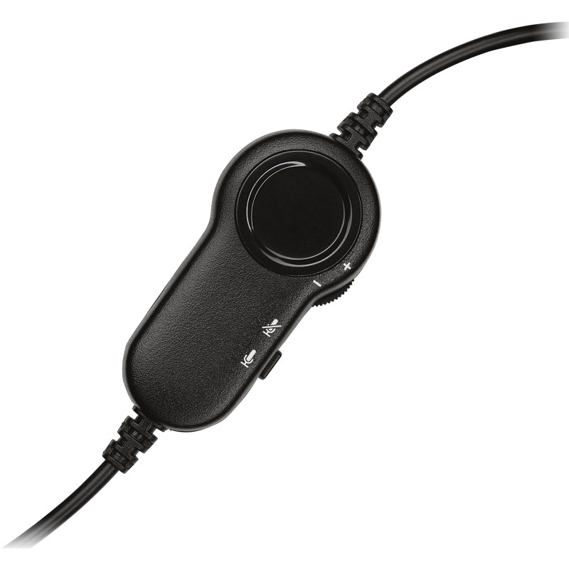 Logitech H151 Stereo On-Ear Headset - Wired 3.5mm, Black, Boom Mic, Inline Controls — Buy in Cyprus with Fast Delivery