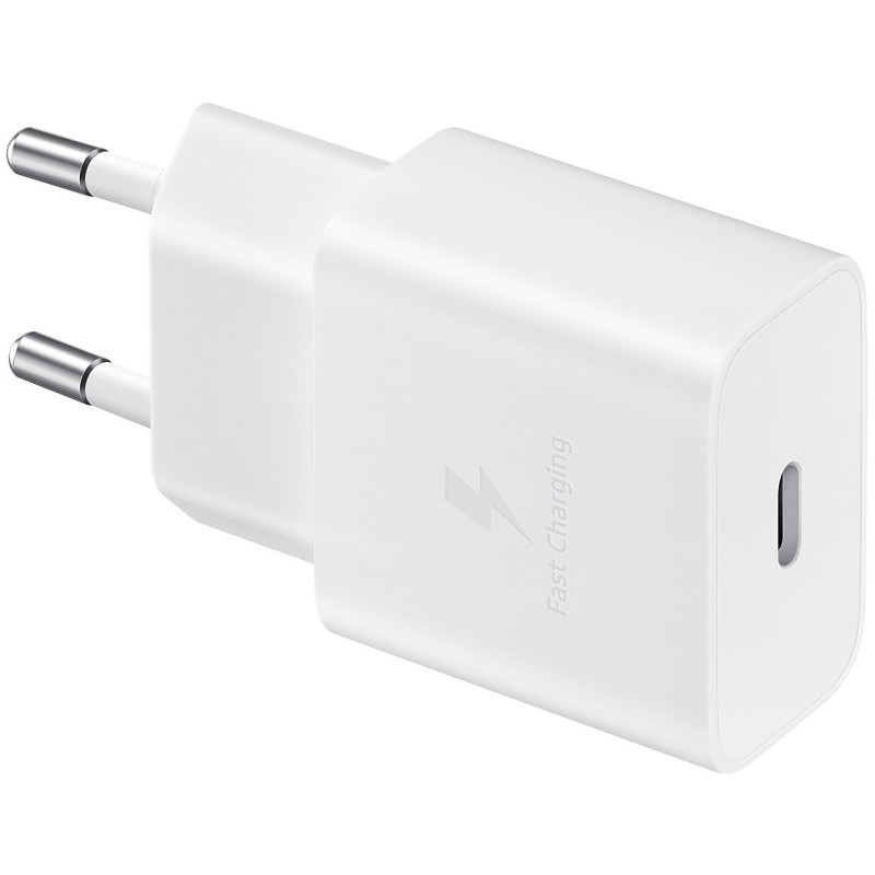 Samsung 15W Fast USB-C Wall Charger - EP-T1510XWEGEU - White, 1m USB-C Cable — Buy in Cyprus with Fast Delivery