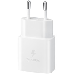Samsung 15W Fast USB-C Wall Charger - EP-T1510XWEGEU - White, 1m USB-C Cable — Buy in Cyprus with Fast Delivery