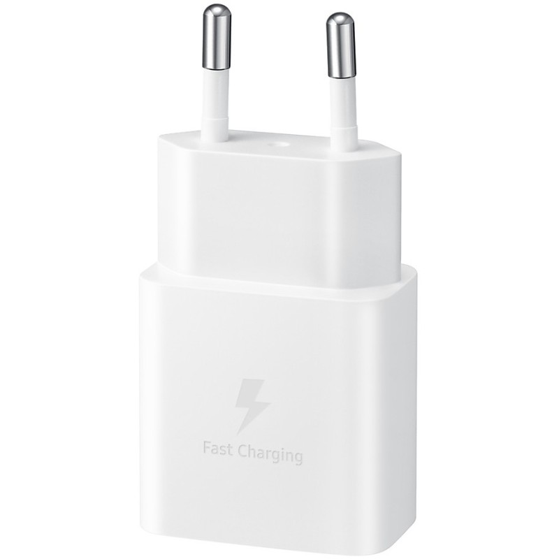 Samsung 15W Fast USB-C Wall Charger - EP-T1510XWEGEU - White, 1m USB-C Cable — Buy in Cyprus with Fast Delivery