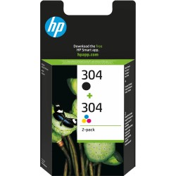 HP 304 Original Ink Multipack - 3JB05AE - Black & Tri-color (BK/C/M/Y), Standard Yield — Buy in Cyprus with Fast Delivery