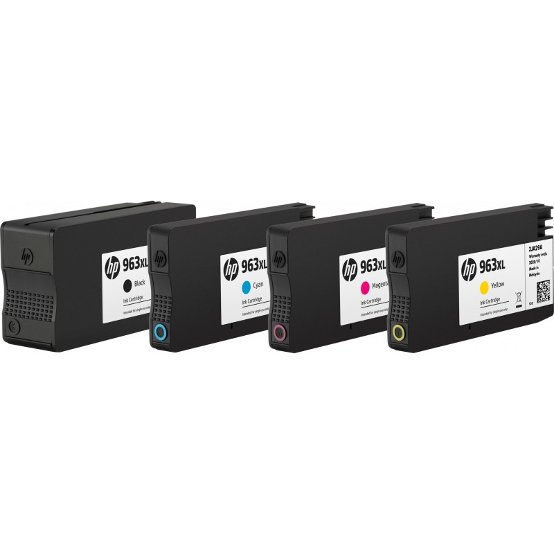 HP 963XL Original Ink Cartridge - 3JA27AE - High-Yield Cyan (Pigment, 1600 pages) — Buy in Cyprus with Fast Delivery