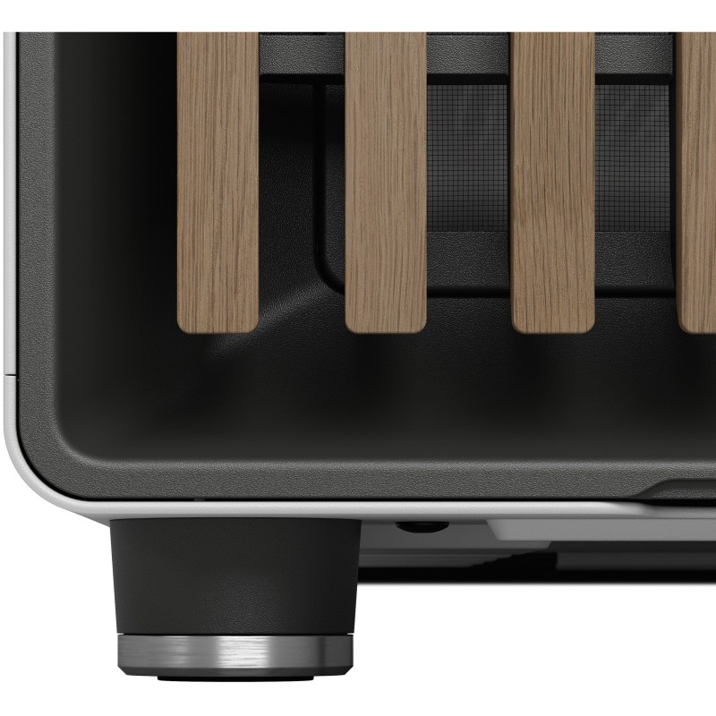 Fractal Design North - Midi Tower PC Case - Chalk White, Mesh Front, Windowed Side, ATX/mATX/ITX, 2x140mm Fans