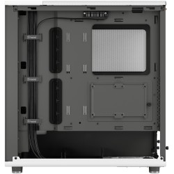 Fractal Design North - Midi Tower PC Case - Chalk White, Mesh Front, Windowed Side, ATX/mATX/ITX, 2x140mm Fans
