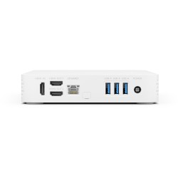 Logitech RoomMate - White - Video Conferencing Appliance, Wi-Fi & Ethernet, 3x HDMI, 3x USB-A