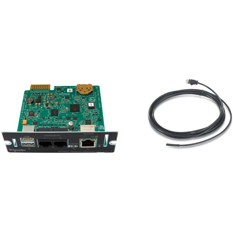 APC Smart-UPS Network Management Card AP9641 - SmartSlot Module with Environmental Monitoring