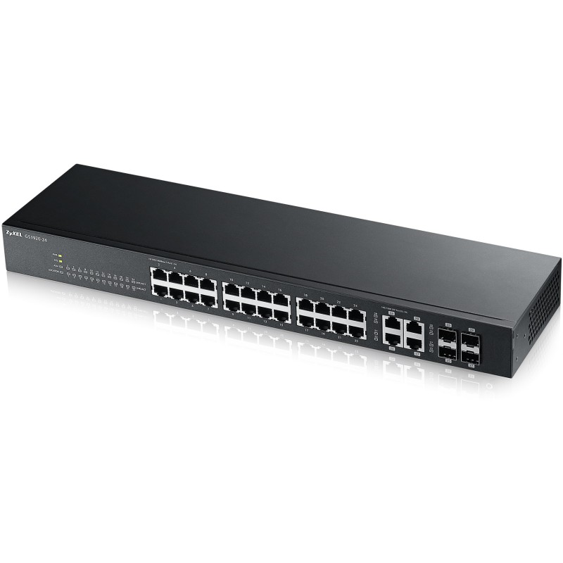 Zyxel GS1920-24V2 - 24x Gigabit + 4 SFP Managed Rackmount Switch — Buy in Cyprus with Fast Delivery