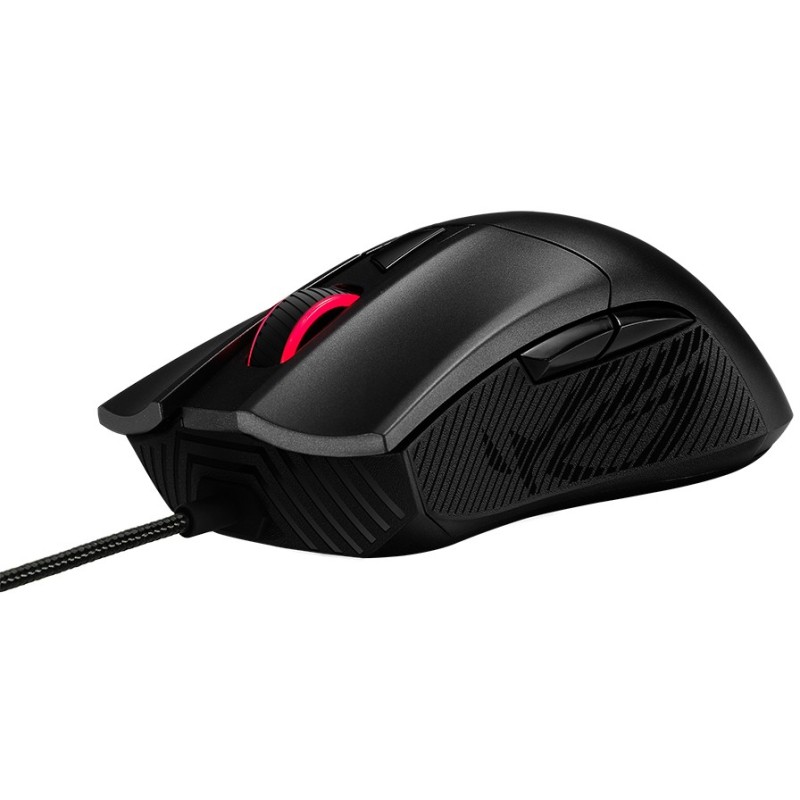 ASUS ROG Gladius II Core - Wired Gaming Mouse - Right-Hand, Optical 6200 DPI, RGB, Black — Buy in Cyprus with Fast Delivery