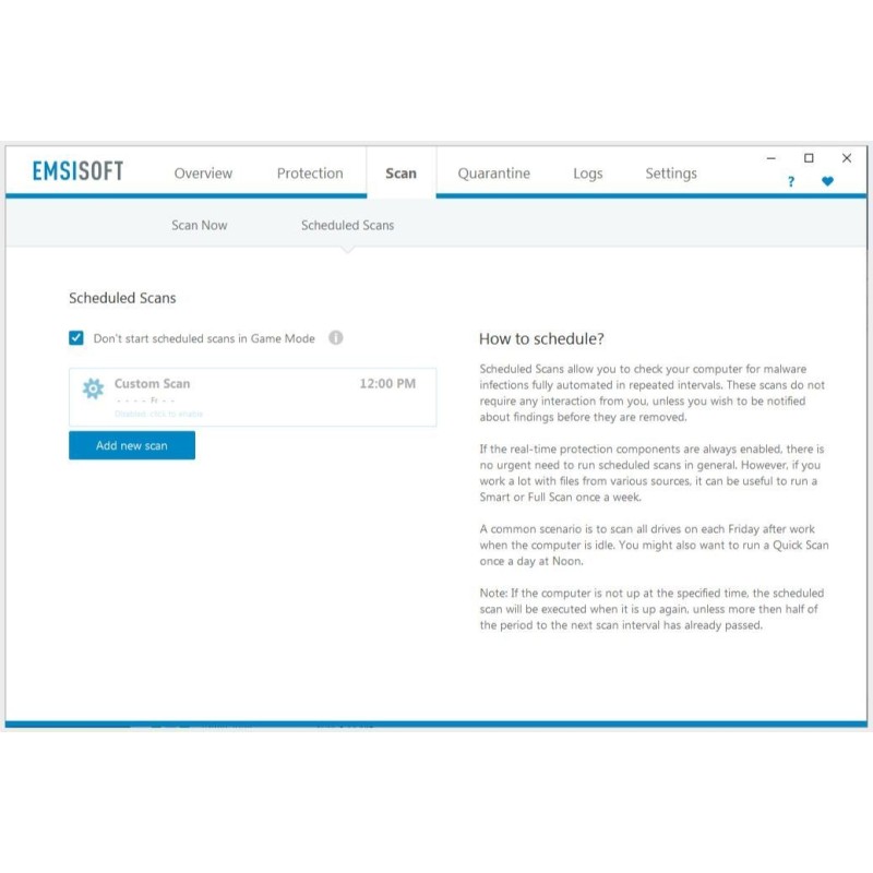 Emsisoft Anti-malware Home / 3 PC / 1 Year Digital Licence -  Official