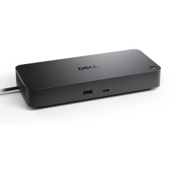 Dell Pro Dock - WD25 - USB-C Dock, 100W PD, 2.5GbE, HDMI 2.1 + 2x DP1.4, 4x USB-A, 2x USB-C, Black