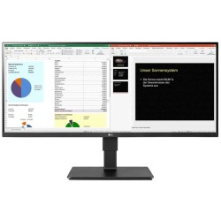 LG 34BR65F-B - 34in (86.4cm) 21:9 WFHD IPS Monitor, 2560x1080, 75Hz, 5ms, HDR10, Built-in Speakers, Black