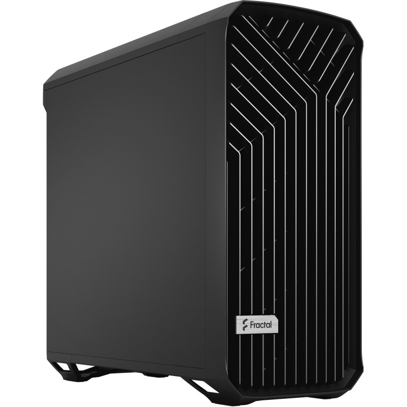 Fractal Design Torrent Mid Tower Case - Black - E-ATX/ATX/ITX Support, 2x180mm Front Fans, USB-C