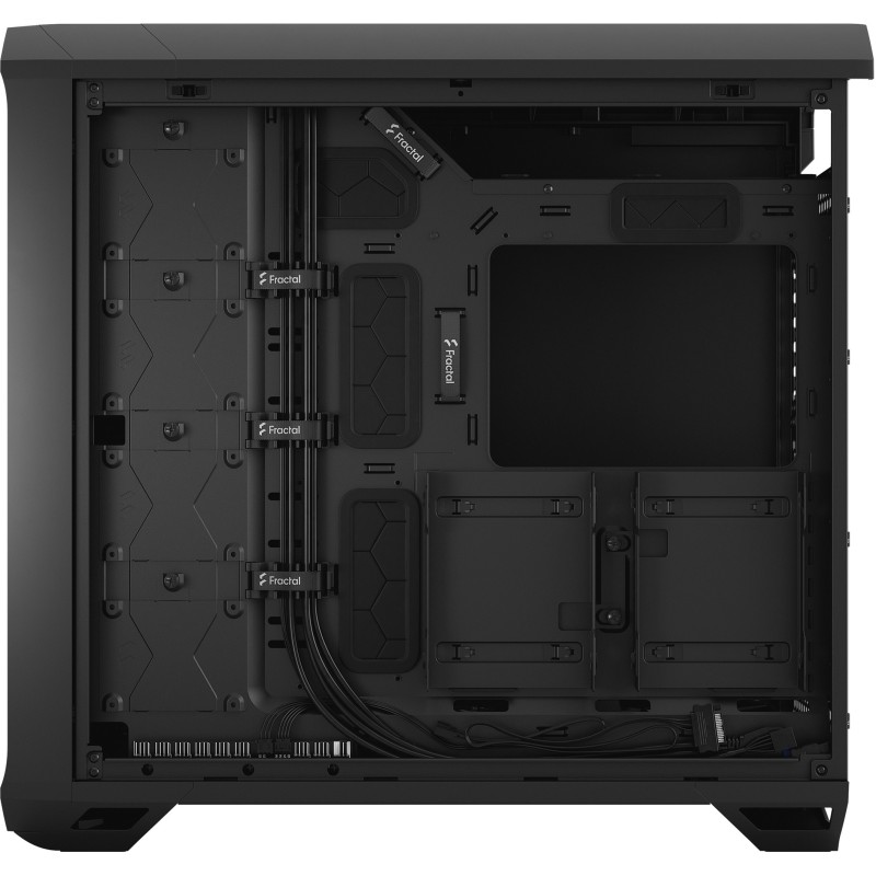Fractal Design Torrent Mid Tower Case - Black - E-ATX/ATX/ITX Support, 2x180mm Front Fans, USB-C