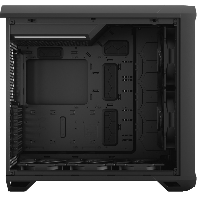 Fractal Design Torrent Mid Tower Case - Black - E-ATX/ATX/ITX Support, 2x180mm Front Fans, USB-C