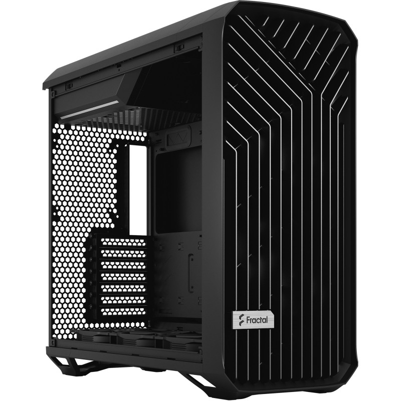 Fractal Design Torrent Mid Tower Case - Black - E-ATX/ATX/ITX Support, 2x180mm Front Fans, USB-C