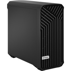 Fractal Design Torrent Mid Tower Case - Black - E-ATX/ATX/ITX Support, 2x180mm Front Fans, USB-C