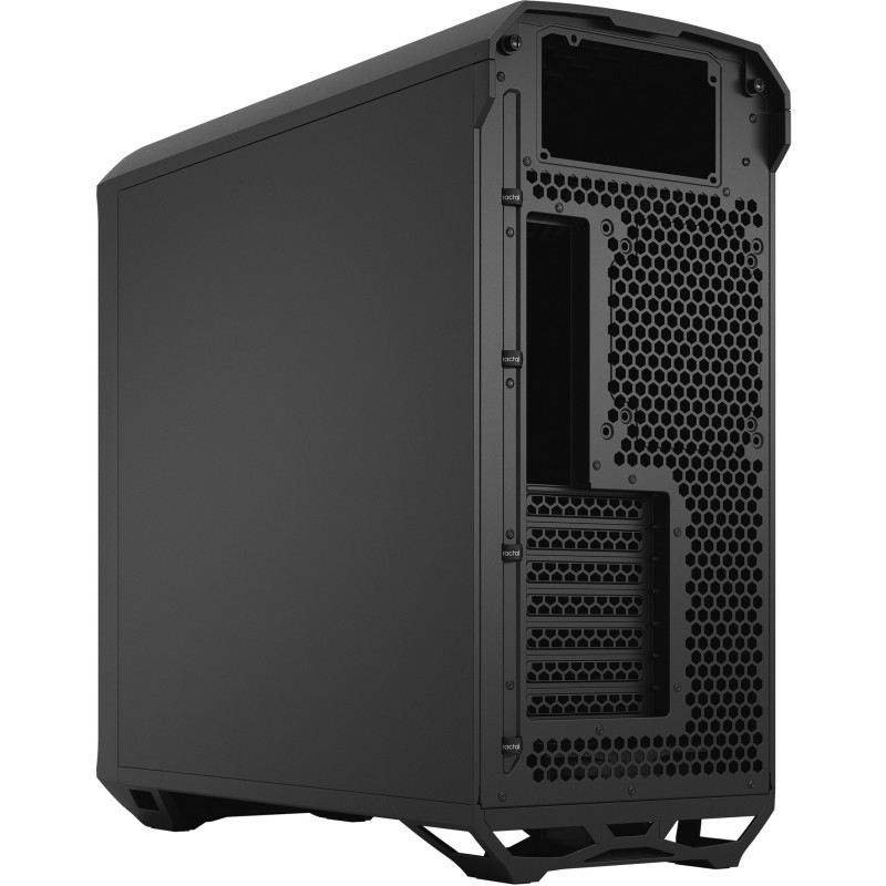 Fractal Design Torrent Mid Tower Case - Black - E-ATX/ATX/ITX Support, 2x180mm Front Fans, USB-C