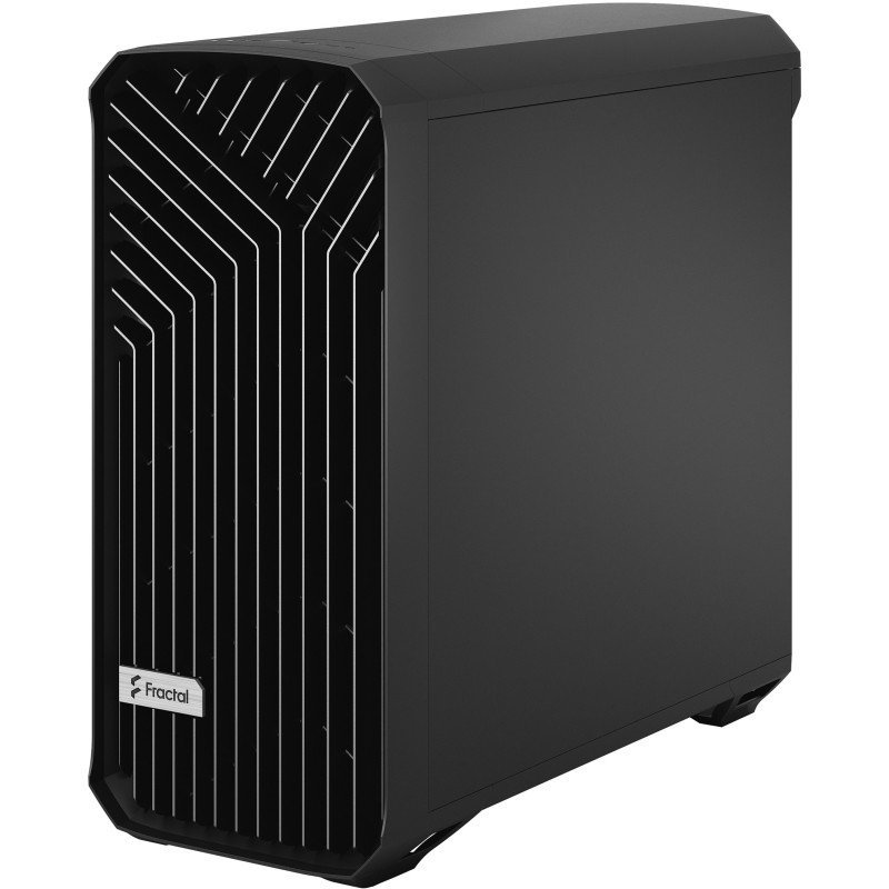 Fractal Design Torrent Mid Tower Case - Black - E-ATX/ATX/ITX Support, 2x180mm Front Fans, USB-C
