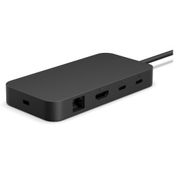 Microsoft Surface USB4 Dock - USB4 Docking Station, 100W PD, HDMI 2.1, Gigabit Ethernet, 2x USB4, Black