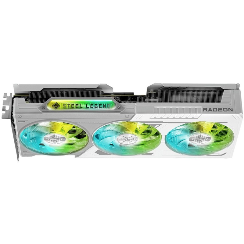 ASRock Radeon RX 9060 XT Steel Legend OC - 16GB GDDR6, PCIe 5.0, 3320MHz Boost, 3-Fan RGB — Buy in Cyprus with Fast Delivery