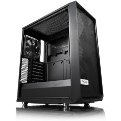 Fractal Design Meshify C - Mid Tower ATX Case - Black, Supports ATX/Micro-ATX/Mini-ITX, 315mm GPU, 170mm CPU Cooler