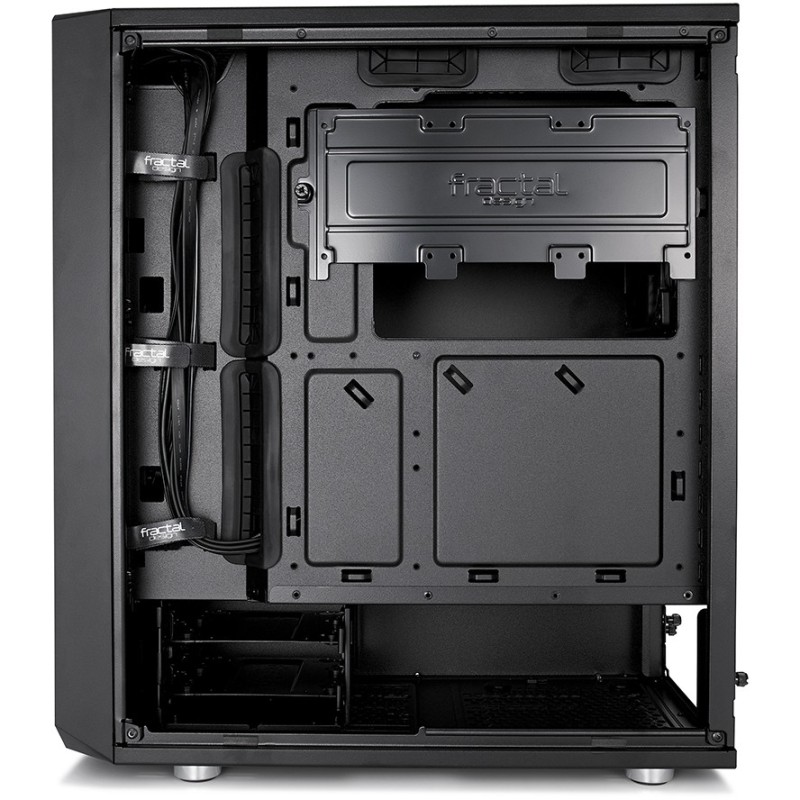 Fractal Design Meshify C - Mid Tower ATX Case - Black, Supports ATX/Micro-ATX/Mini-ITX, 315mm GPU, 170mm CPU Cooler