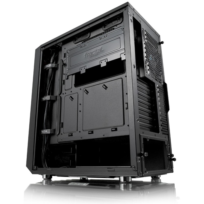 Fractal Design Meshify C - Mid Tower ATX Case - Black, Supports ATX/Micro-ATX/Mini-ITX, 315mm GPU, 170mm CPU Cooler
