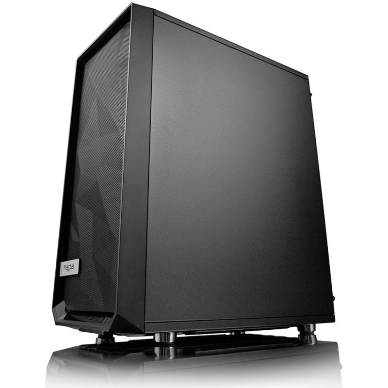 Fractal Design Meshify C - Mid Tower ATX Case - Black, Supports ATX/Micro-ATX/Mini-ITX, 315mm GPU, 170mm CPU Cooler