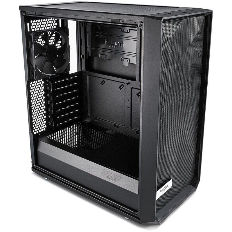 Fractal Design Meshify C - Mid Tower ATX Case - Black, Supports ATX/Micro-ATX/Mini-ITX, 315mm GPU, 170mm CPU Cooler