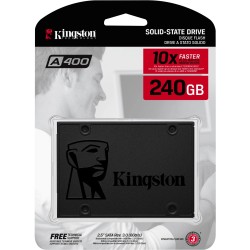 Kingston A400 240GB 2.5" SATA III SSD - 500 MB/s - SA400S37/240G (Blister) — Buy in Cyprus with Fast Delivery
