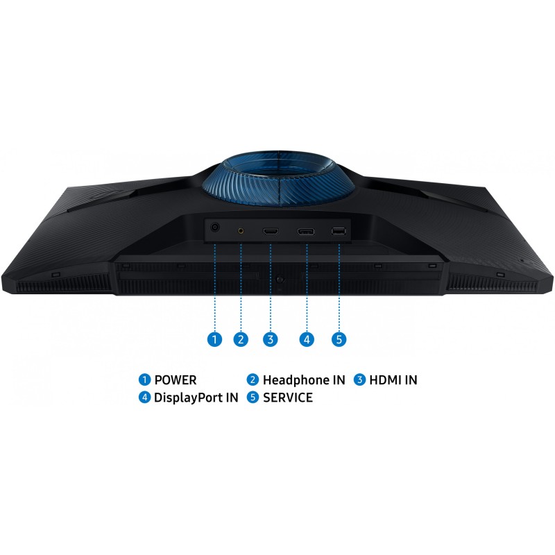 Samsung Odyssey G3 S24DG300EU - 24" FHD (1920x1080) VA 180Hz 1ms HDR10 - HDMI 2.0, DP, Black