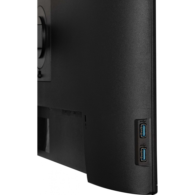 iiyama ProLite XUB2797UHSNP-B1 - 27in 4K UHD IPS Monitor, USB-C 96W PD, KVM, RJ45, HDMI/DP, Speakers, Pivot, Black