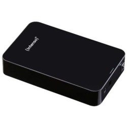 Intenso Memory Center - 4TB Desktop External HDD - 3.5-inch, USB 3.2 Gen1 (USB 3.0), 5400 RPM, Black
