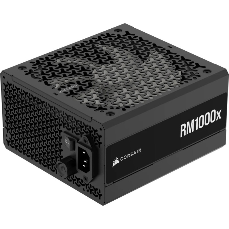 Corsair RM1000x - 1000W Fully-Modular 80 PLUS Gold ATX Power Supply - Black, 140mm Fan, 10-Year Warranty