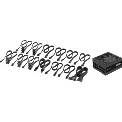 Corsair RM1000x - 1000W Fully-Modular 80 PLUS Gold ATX Power Supply - Black, 140mm Fan, 10-Year Warranty