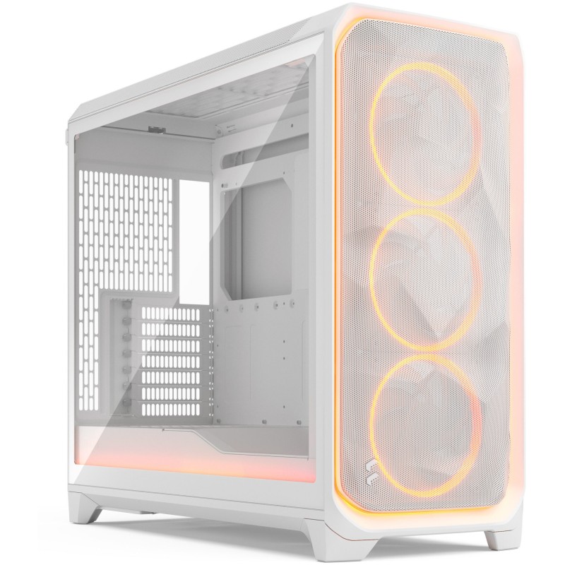 Fractal Meshify 3 XL Ambience Pro RGB White - Tempered Glass ATX/E-ATX Full-Tower PC Case with RGB
