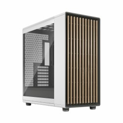 Fractal Design North XL Chalk White TG Clear - Mid Tower (E-ATX/ATX) - White, Tempered Glass & Wood Accents