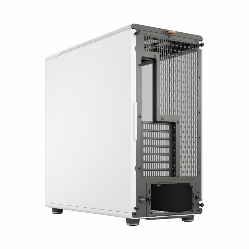 Fractal Design North XL Chalk White TG Clear - Mid Tower (E-ATX/ATX) - White, Tempered Glass & Wood Accents