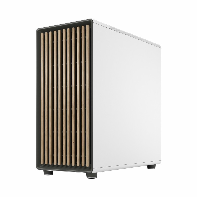 Fractal Design North XL Chalk White TG Clear - Mid Tower (E-ATX/ATX) - White, Tempered Glass & Wood Accents