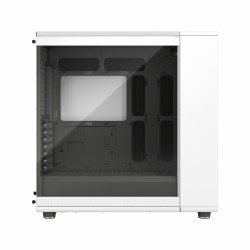 Fractal Design North XL Chalk White TG Clear - Mid Tower (E-ATX/ATX) - White, Tempered Glass & Wood Accents