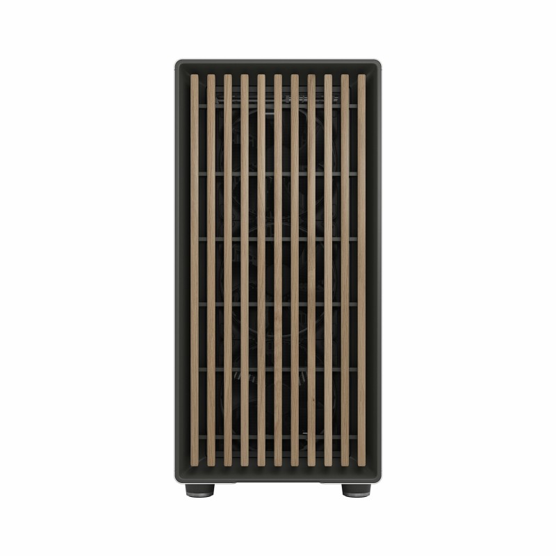 Fractal Design North XL Chalk White TG Clear - Mid Tower (E-ATX/ATX) - White, Tempered Glass & Wood Accents